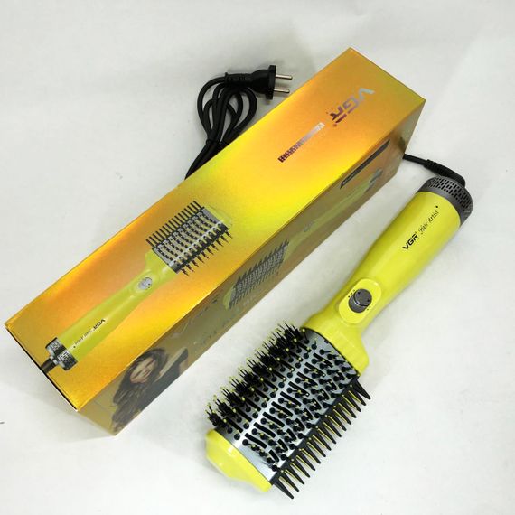 Фен стайлер для укладання та завивки волосся VGR V-497. Колір: жовтий | Зображення 7