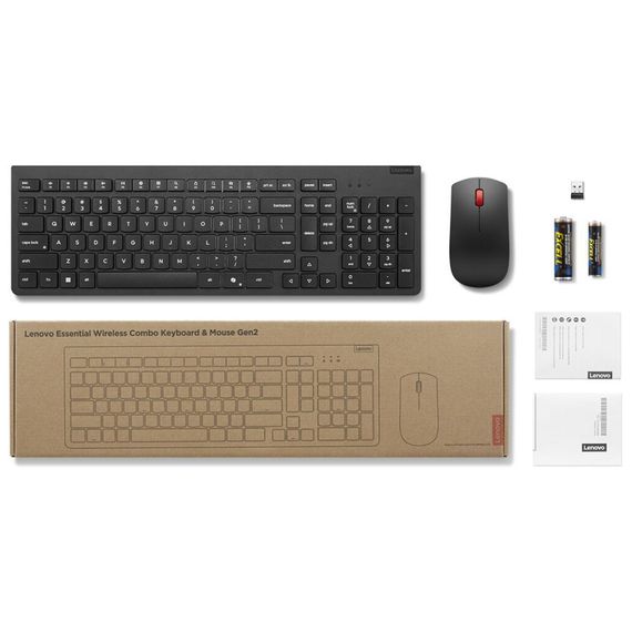 Комплект Lenovo Essential Wireless Combo Gen2 Black (4X31N50709) | Зображення 5