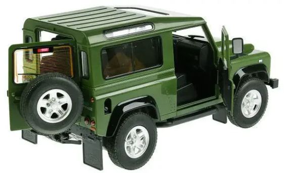 Машинка Rastar Land Rover Defender на радіокеруванні. 1:14. Зелений | Зображення 2
