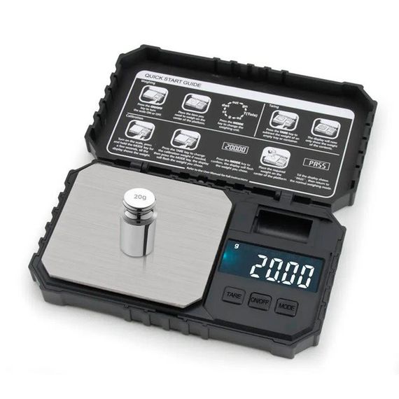 Міліграмові ваги, Ювелірні ваги з підсвічуванням Точні електронні CR-656 для біжутерії | Зображення 2