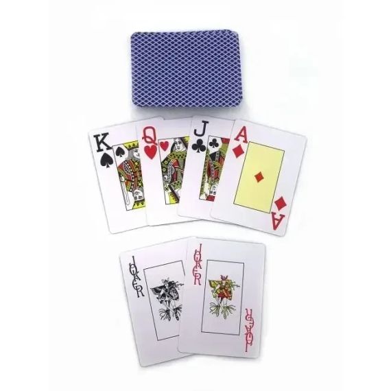 Гральні карти пластикові Texas. Синя сорочка | Зображення 1