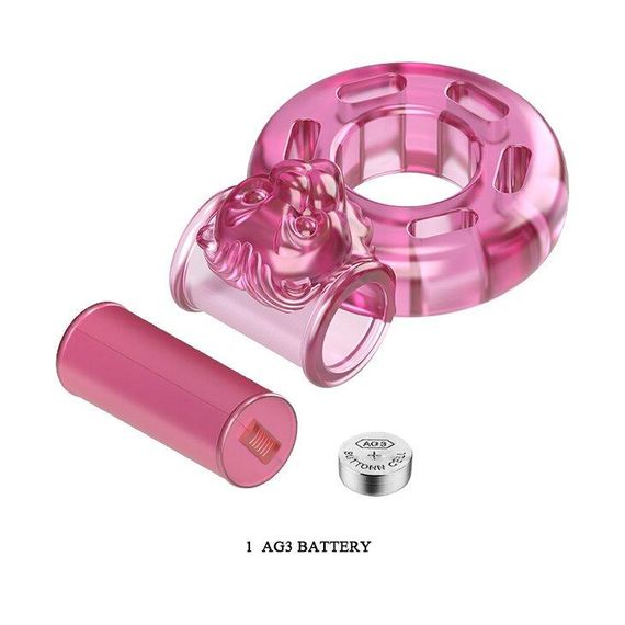 Кільце з вібрацією і презервативом Vibrator & condom, BI - 010084 Sex Aura | Зображення 7