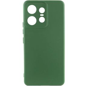 Чехол Silicone Cover Lakshmi Full Camera (AA) для Motorola Edge 50 Pro Зеленый / Dark green