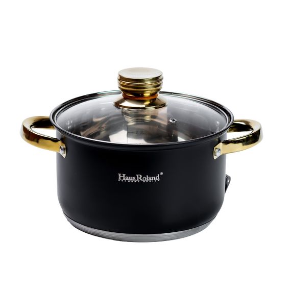 Набор кастрюль из нержавеющей стали 4 штуки 6,1/3,9/2,8/2,1 л HP33523 | Зображення 3