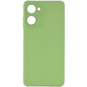 Силіконовий чохол Candy Full Camera для Realme 10 4G Фісташковий