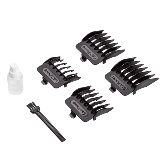 Машинка для стрижки волос Magio MG-184 проводная, с насадками | Зображення 3