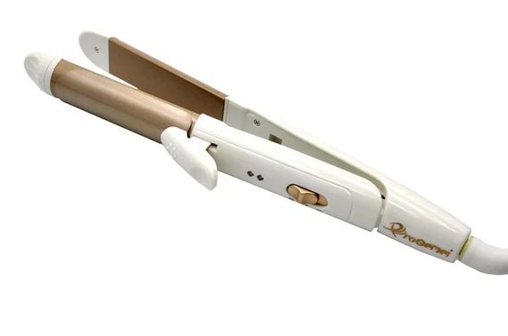 Плойка-утюжок для волос GEMEI GM-2961 2 в 1 | Зображення 1