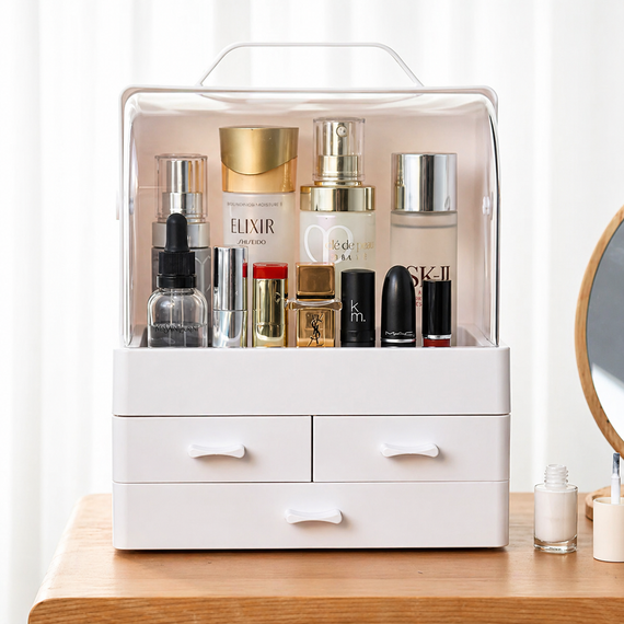 Органайзер для косметики та парфумерії Cosmetic Box з шухлядами GW-880 | Зображення 2