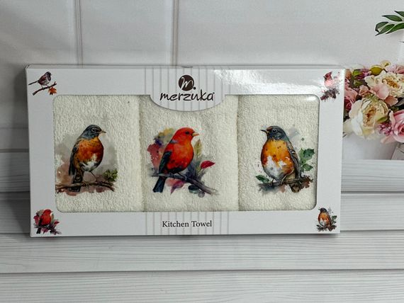 Набір рушників Merzuka  89008 Туреччина 30x50  Махра