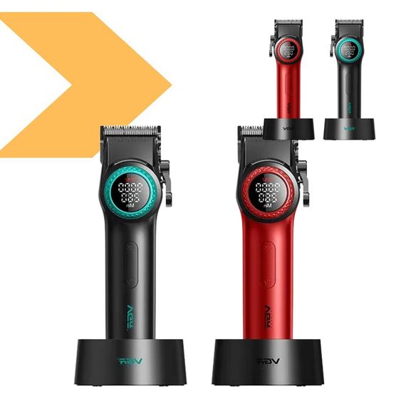 Акумуляторна машинка для стрижки 9000 RPM XPRO Clipper VGR V-001 RED (45686-V-001 RED,_1846) | Зображення 7
