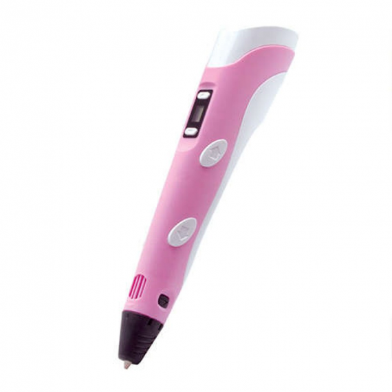 3D ручка Smart 3D Pen 2 c LCD дисплеем. Цвет: розовый | Зображення 5