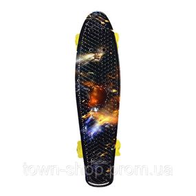Скейт "Пенни борд" Bambi SC20507 квадратные PU колеса со светом, 56 см (Вид 2)