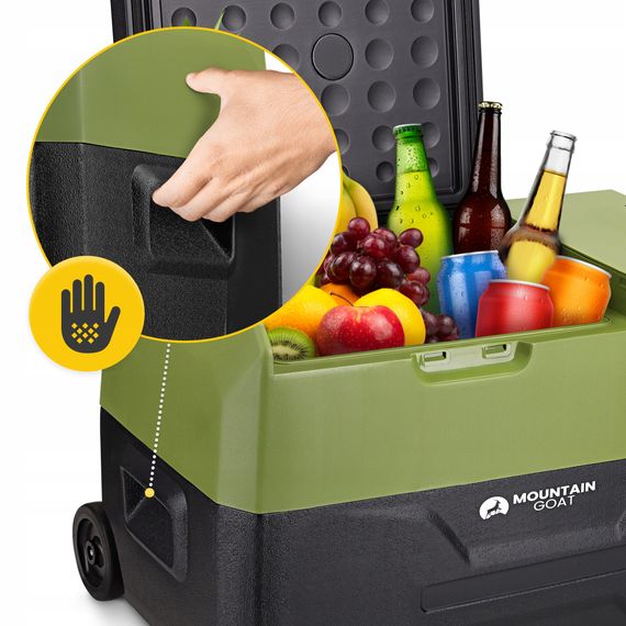 Холодильник туристичний компресорний Mountain Goat XTREME 27.8 л електричний, переносний Black/Olive (P-5905973404884) | Зображення 1
