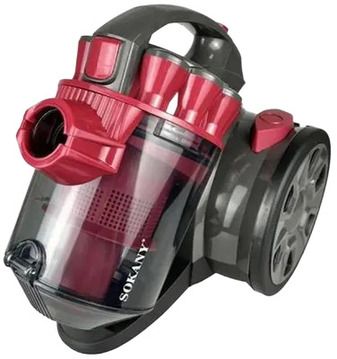 Пилосос Sokany з контейнером 2600 Вт Красний (45391-SK-13002_1599) | Зображення 3