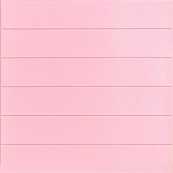 Самоклеюча 3D панель 700x700x4мм Рожеве дерево (379) SW-00001384