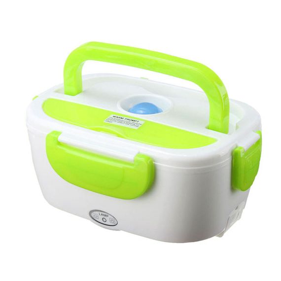 Ланч бокс электрический с подогревом Lunch Heater 220 V Pro. CT-367 Цвет: зеленый | Зображення 2