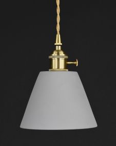 Люстра підвісна на 1 лампочку 27816 Латунь 23-170х15х15 см.