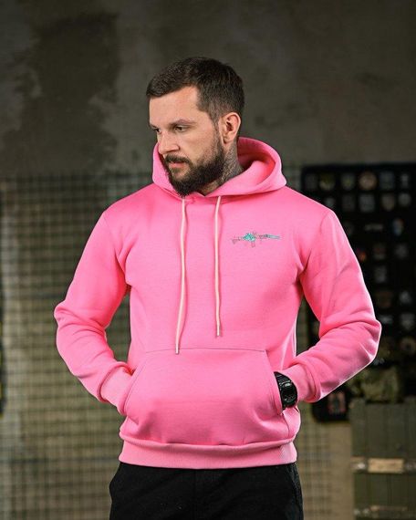 Мілітарі худі на флісі GENESIS M14 pink ПП8068 | Зображення 1