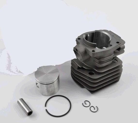Поршнева б/п (ЦПГ) для Husqvarna 350 (Ø44, низька) (чорна) WOODMAN (mod.A)