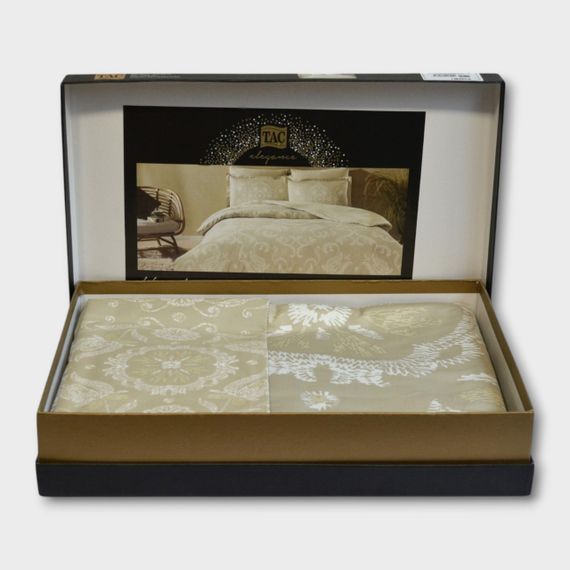 Постільна білизна TAC Satin Deluxe 200×220 см Laval Tas | Зображення 1