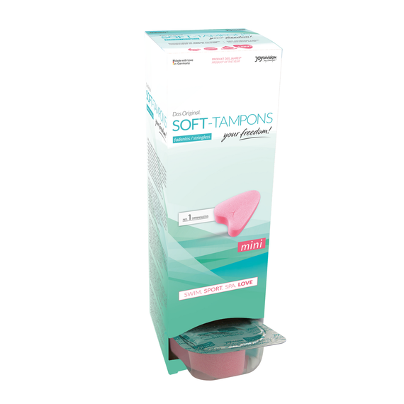 Гігієнічні тампони - Soft-Tampons Mini, 10 шт. Sex Aura | Зображення 1