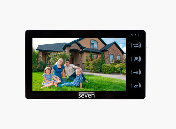 Комплект домофона SEVEN DP-7574 Kit black | Зображення 2