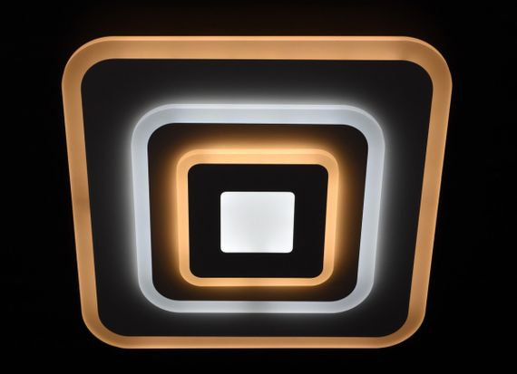 Сучасний квадратний світильник стельовий LED для кімнати кухні ванної 26210 Білий 5х35х35 см. | Зображення 2