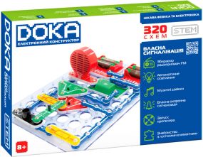 Конструктор электронный DOKA 320 схем (D70707)