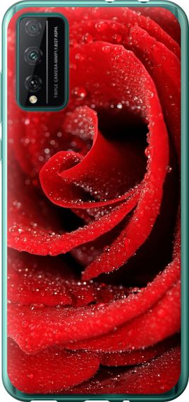 Чехол на Huawei Honor Play 4T Pro Красная роза "529u-1914-17620"