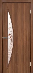 Двери межкомнатные MSDoors Simple ORLANDO Горіх міланський