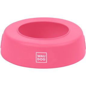 Посуда для собак WAUDOG Silicone Миска-непроливайка 1 л розовая (50797)