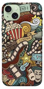 Чохол з картинкою Theater and Cinema для Apple iPhone 15 Plus (6.7")