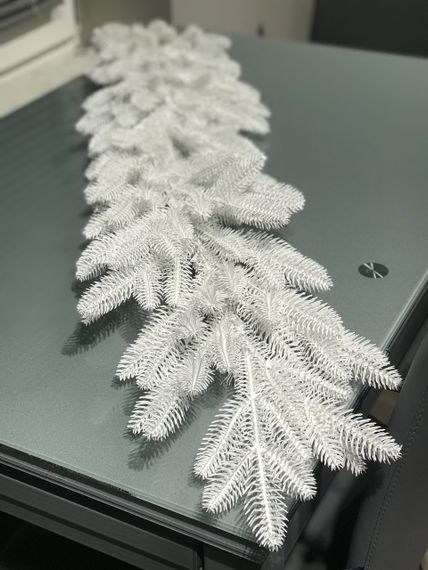 Гірлянда хвойна лита Classic 2 м біла | Зображення 5