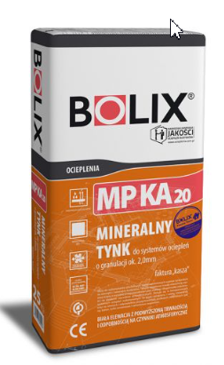 Bolix MP сіра мінеральна штукатурка баранчик