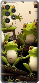 Чехол на Samsung Galaxy A73 A736B Жабки "5656u-2586-17620"