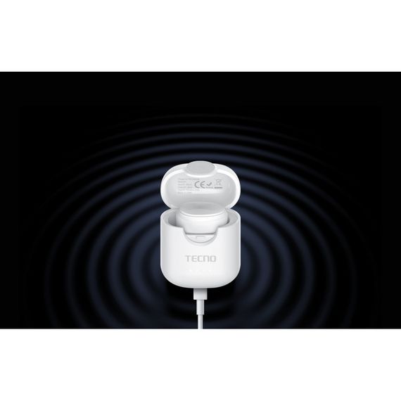 Навушники Tecno Minipods M1 Mono White (4895180759475) | Зображення 9