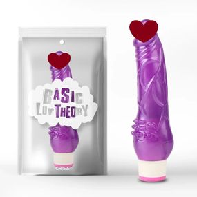 Вібратор Chisa Basic Luv Theory фіолетовий; 20,5 см Sex Aura