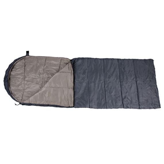 Спальный мешок водонепроницаемый с капюшоном, серый LU009 | Зображення 1