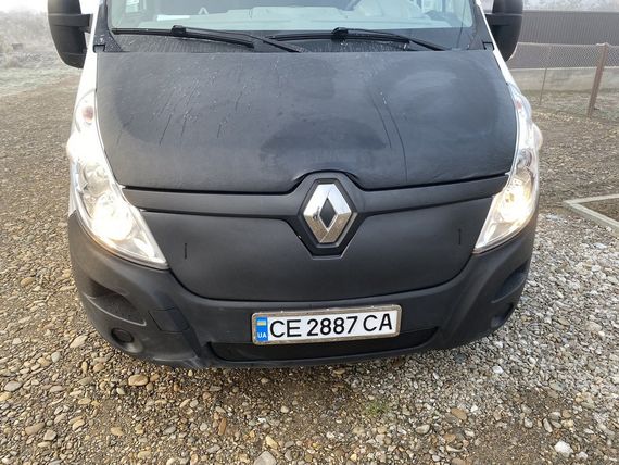 Зимняя решетка (2014-2024, верхняя) Матовая для Renault Master | Зображення 2