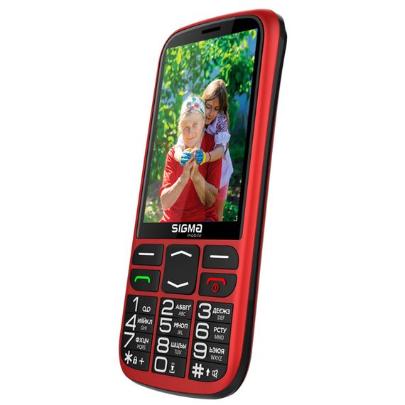 Мобільний телефон Sigma Comfort 50 Optima Type-C Red (4827798122327) | Зображення 3