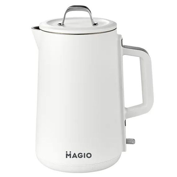 Электрочайник удобный MAGIO MG-518 1,5 л 1500Вт, Тихий электрический чайник, AP-830 Электрочайник чайный