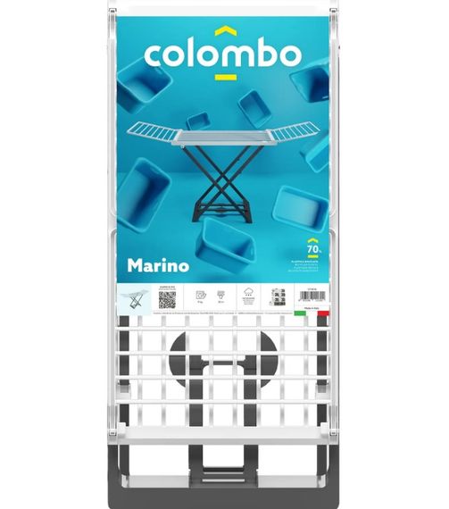 Сушарка для білизни підлогова Colombo Marino White/Grey (ST987B) | Зображення 1