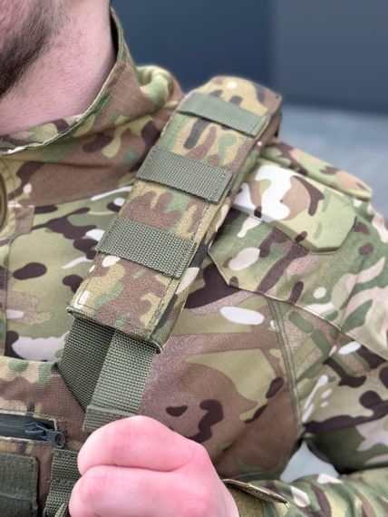 Плитоноска MOLLE Multicam з підсумками для магазинів | Зображення 7