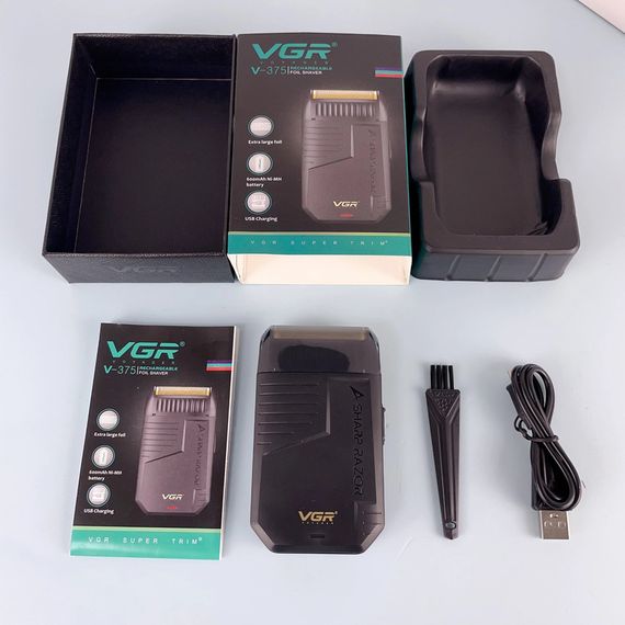 Електробритва з висувним тримером XPRO VGR V-375 (44959-V-375_204) | Зображення 5