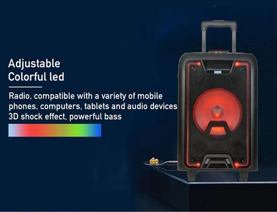 Акустична система XPRO NDR-2010 чорного кольору (MER-15722_4562) | Зображення 4