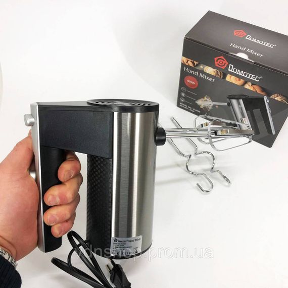 Міксер з нержавіючими насадками, Міцний ручний міксер для щоденного використання для крему меду SW-75 | Зображення 7