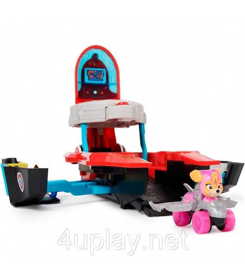 Щенячий Патруль: Мегакіно 2023. Міні-база Авіаносець. Paw Patrol Mighty Movie Pup Squad Aircraft Carrier HQ Spin Master | Зображення 2