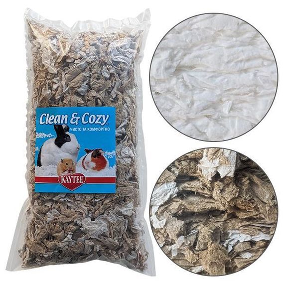 Kaytee Clean&Cozy Клин&Кози чисто&уютно подстилка для грызунов, целлюлоза, 50г 0,314
