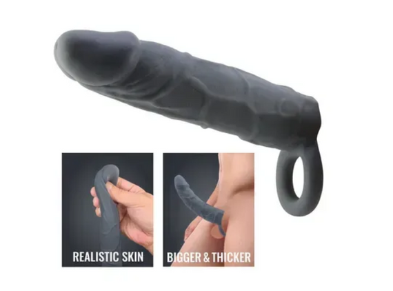 Насадка Pretty Love — Realistic Penis Sleeve, BI-026227-2 Sex Aura | Зображення 5