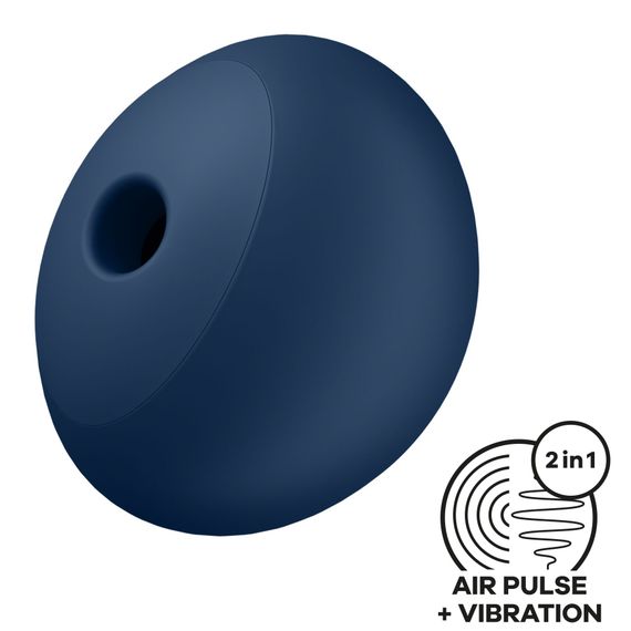 Вакуумний стимулятор з вібрацією Satisfyer Air Power 4, потужний та тихий